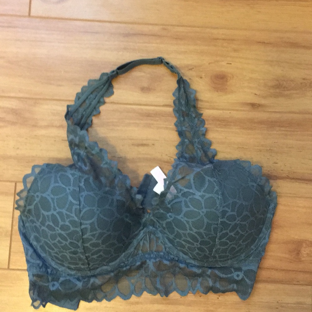 Pink Victoria’s Secret halter bra 34D